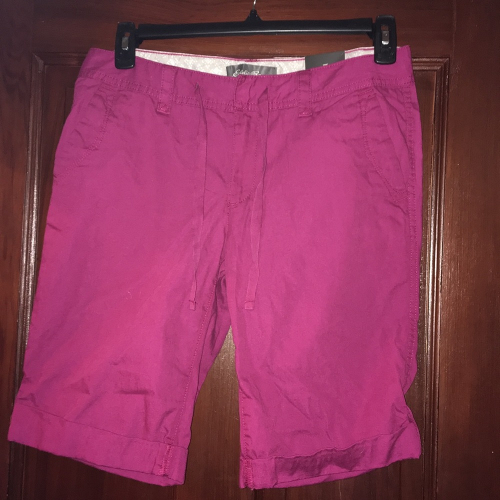 NWT Pink Bermuda Shorts